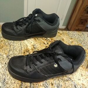 DVS Skateboard Skate Shoes Militia Boot Black/Black Charcoal SZ 13